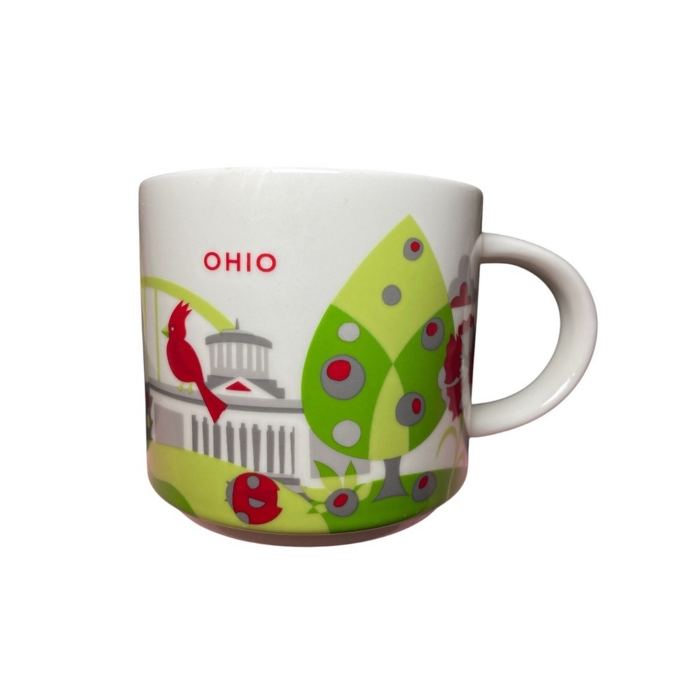 Starbucks Ohio Coffee Mug "You Are Here" Collection 14 Oz New NIB